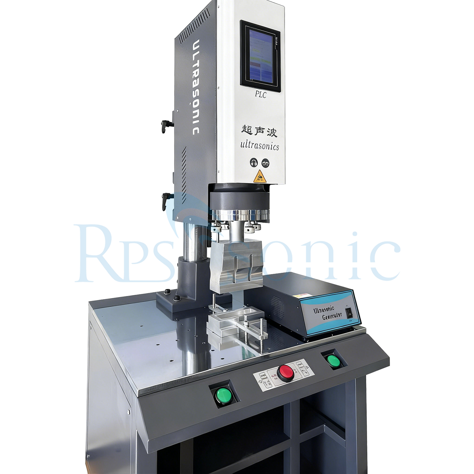 ультразвуковой сварочный аппарат высокой мощности 15 кГц, сварочный аппарат для пластика HDPE, сварка электронных коробок