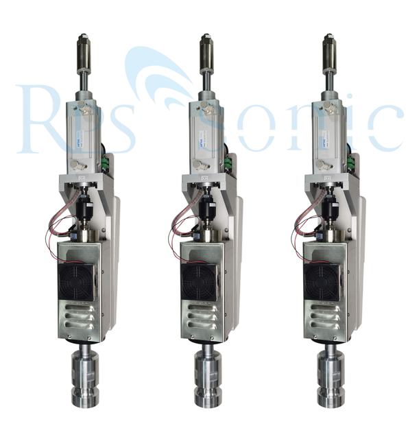 Ультразвуковая сварочная система 20 кГц для линии по производству запечатывающих стаканчиков и крышек для напитков 